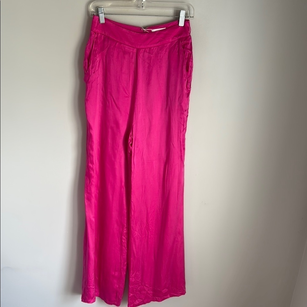 NEW LOVERS AND FRIENDS Ariana Pant in Hot Magenta Small - Picture 2 of 12